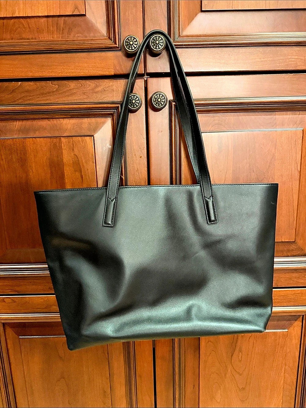 Quince Black Tote Bag Like New